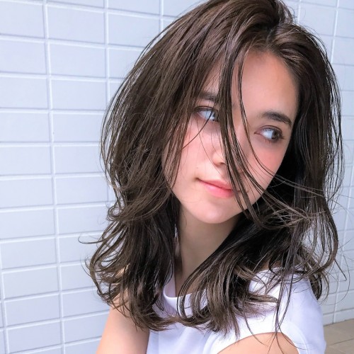 外国人風☆ヘルシーなニュアンス質感×ベージュAsh