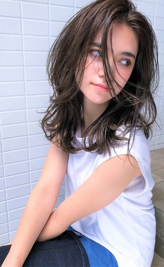 外国人風☆ヘルシーなニュアンス質感×ベージュAsh