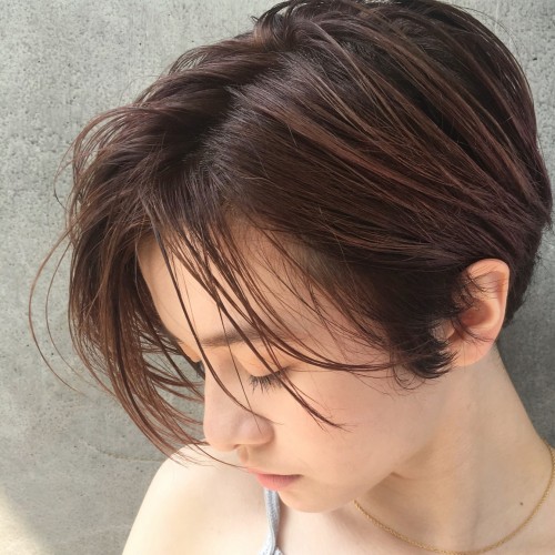 <スタイリング簡単＞乾かすだけでキマる外国人風抜け感ショート
