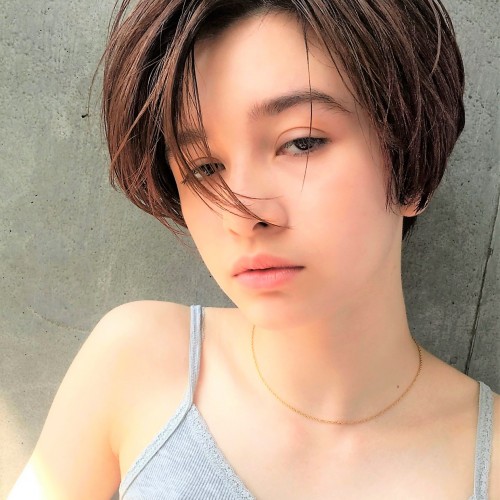 <スタイリング簡単＞外国人の地毛風　抜け感ボブ