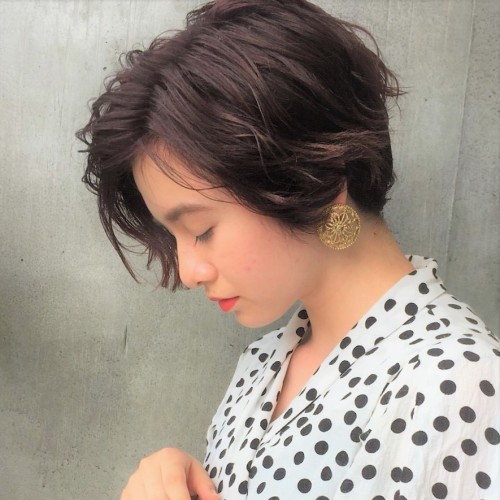 愛されショート×シアモーヴブラウン