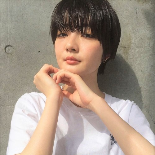 マニッシュショート×セミウェット