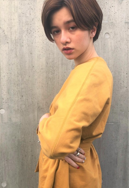 ハンサムショート×シアーハイライト