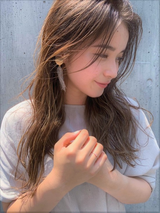 ラフウェーブ×シアーハイライト