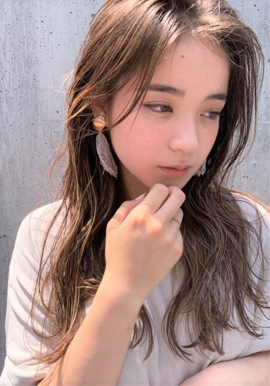 ラフウェーブ×シアーハイライト